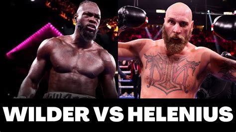 Deontay Wilder vs. Robert Helenius fight prediction, .